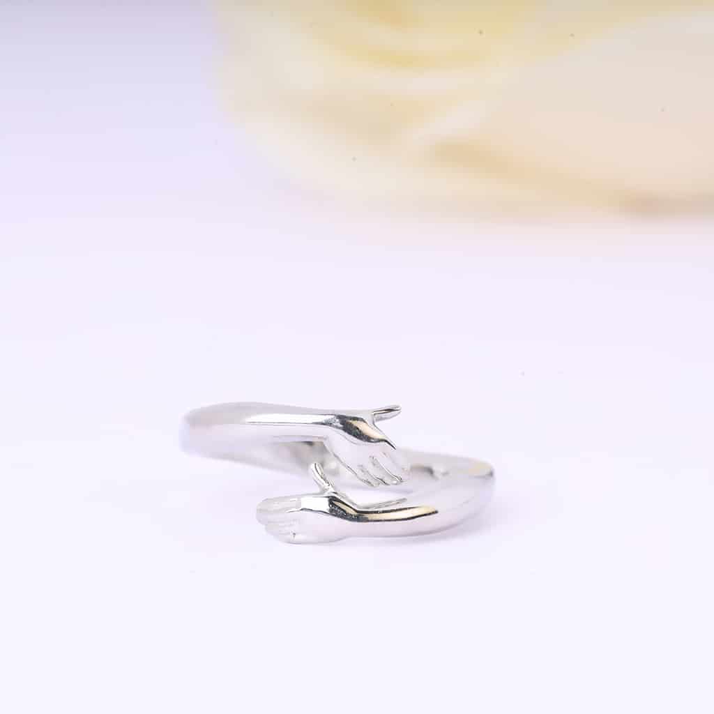 hug ring 2 Hug ring sterling silver 925