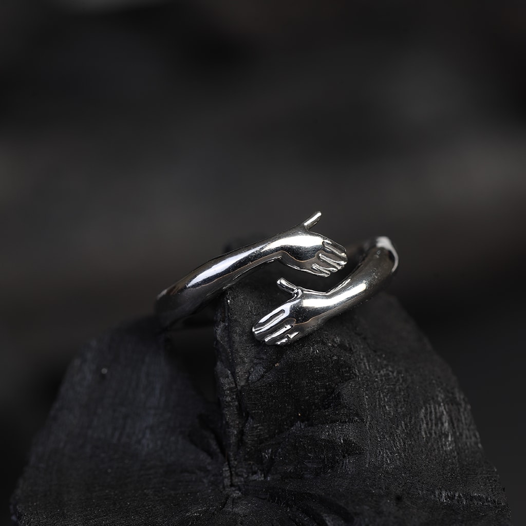 hug ring1 Hug ring sterling silver 925