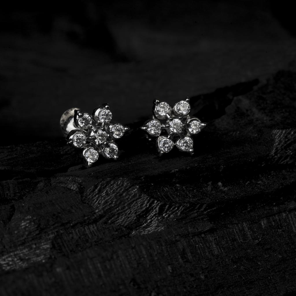 Silver Nakshatra Studs Silver Nakshatra Studs