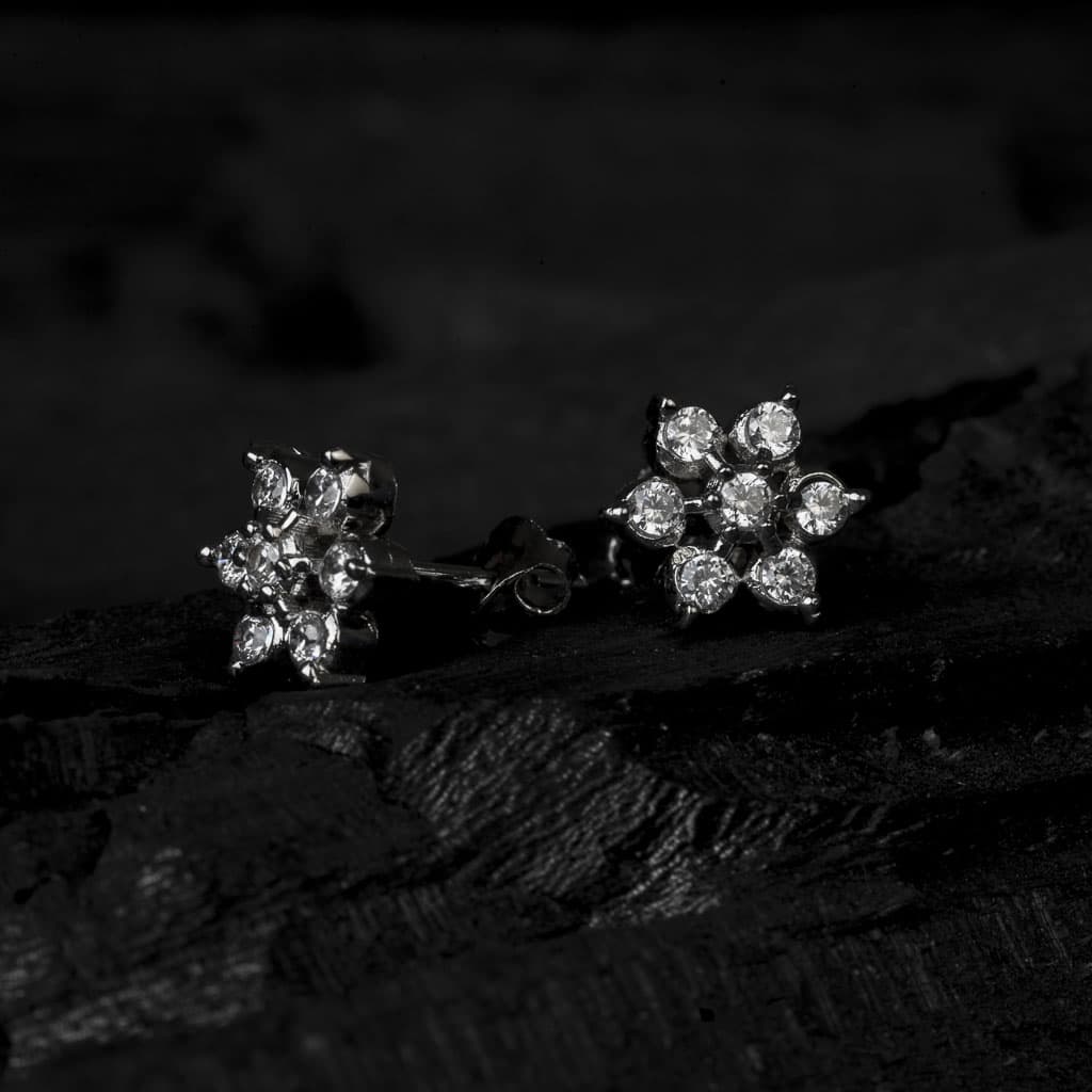 Silver Nakshatra Studs Silver Nakshatra Studs