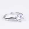 Silver Solitaire ring