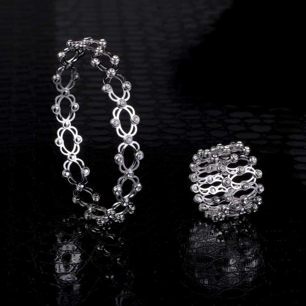 Silver Convertible Bracelet-ring Silver Convertible Bracelet-ring