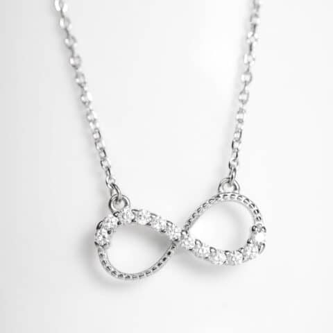 Silver Infinity pendant